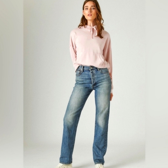Lucky Brand Denim - Lucky Brand 90’s Loose High Rise Straight Jeans